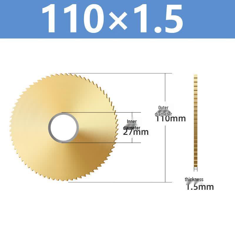 Cobalt Titanium High-Speed Steel Saw Blade Milling Cutter
Cobalt Titanium High-Speed Steel Saw Blade Milling Cutter