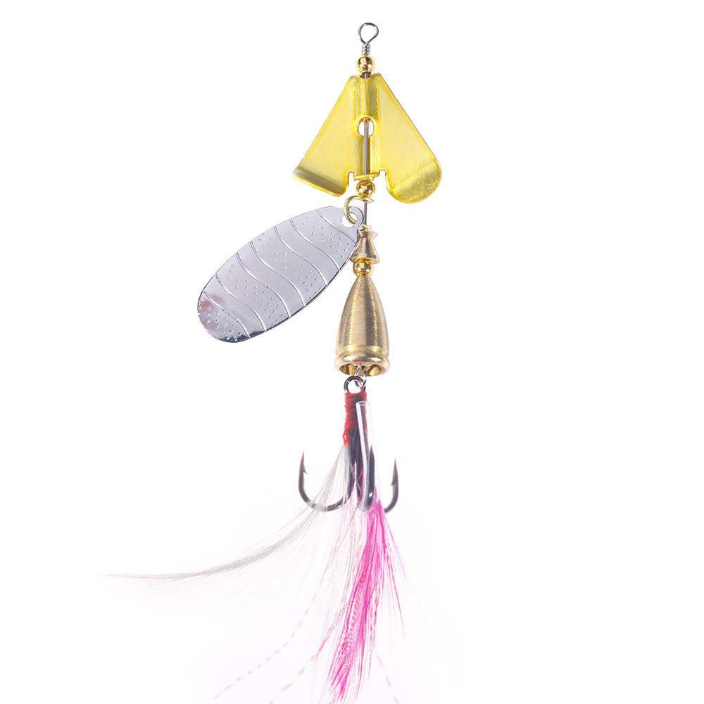 HENGJIA Rotating Sequin Tractor Lure Reflective Fishing Bait Wholesale Glitter Lure for Angling a set
HENGJIA Rotating Sequin Tractor Lure Reflective Fishing Bait Wholesale Glitter Lure for Angling a set