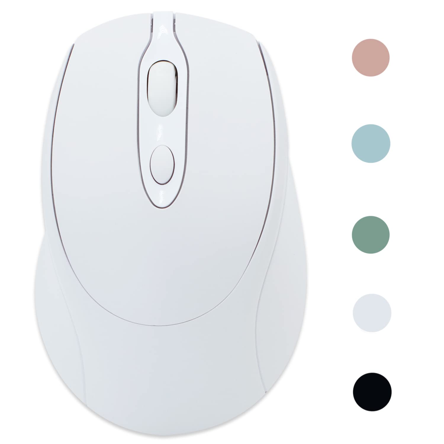 Wonzir Wireless Mouse, Bluetooth 5.2, Quiet, Type-C Rechargeable, 3-Level DPI Switching, 2.4GHz Optical, Compatible with Mac, Windows, Android, iOS,
Wonzir Wireless Mouse, Bluetooth 5.2, Quiet, Type-C Rechargeable, 3-Level DPI Switching, 2.4GHz Optical, Compatible with Mac, Windows, Android, iOS,