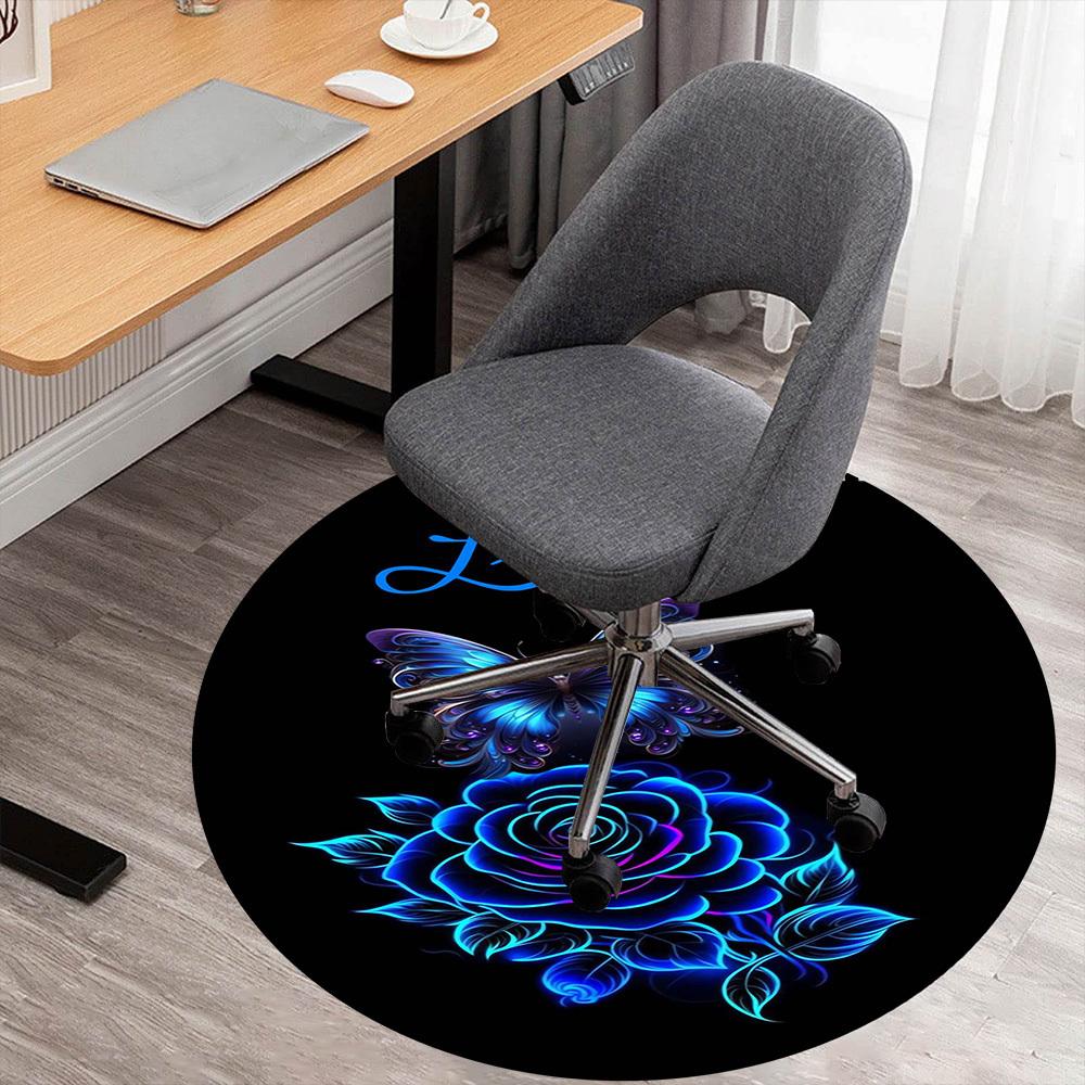 1pc Rose Butterfly Round Chair mat Area Rug - Non-Slip, Floor Mat for Office, Bedroom, and Indoor Decor -1002021 80cm by 80cm
1pc Rose Butterfly Round Chair mat Area Rug - Non-Slip, Floor Mat for Office, Bedroom, and Indoor Decor -1002021 80cm by 80cm