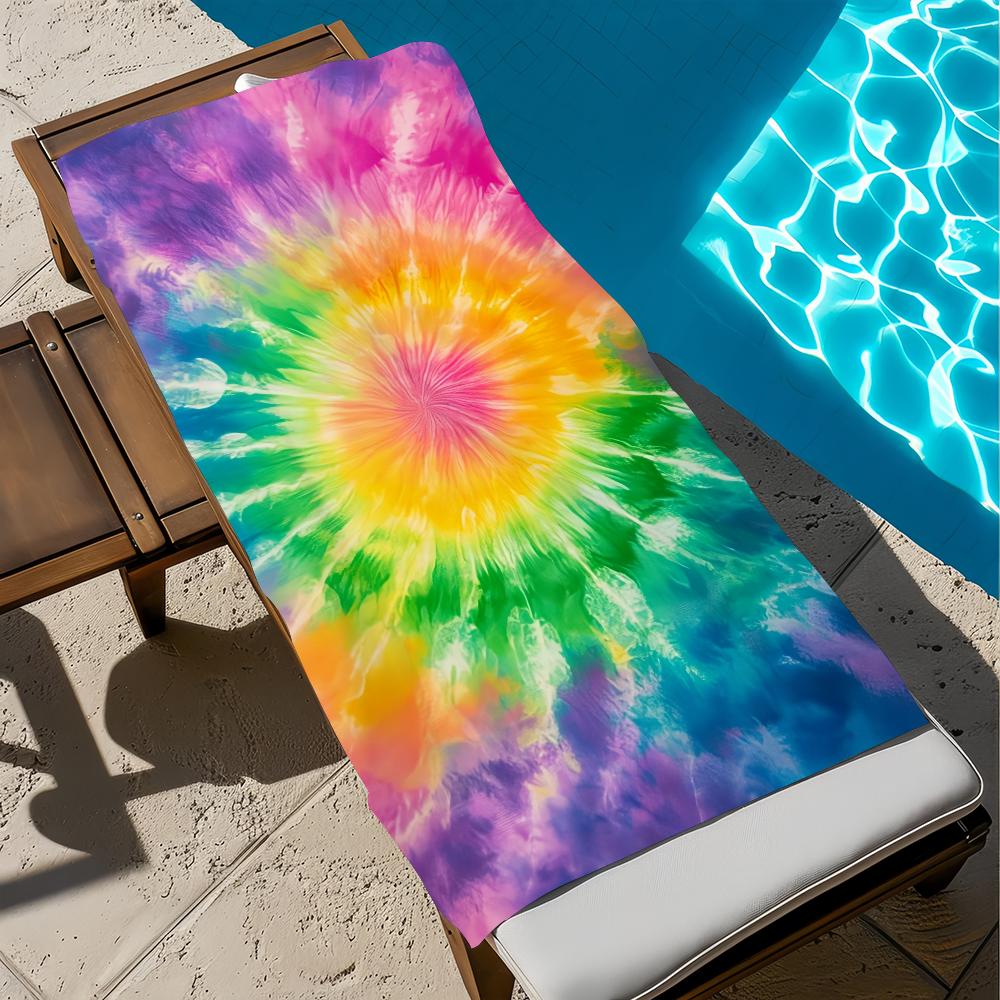 T-tie d-dye Towel Beach Quick Dry Soft Pool Towels Gift for Travel Gym Shower Camping sports W40*H60(CM)
T-tie d-dye Towel Beach Quick Dry Soft Pool Towels Gift for Travel Gym Shower Camping sports W40*H60(CM)
