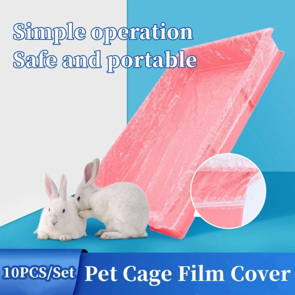 10pcs Elastic Rabbit Cage Tray Mat Transparent Bird Cage Tray Durable Pet Tray Cover for Dog Cat XS (40 x 30 cm)
10pcs Elastic Rabbit Cage Tray Mat Transparent Bird Cage Tray Durable Pet Tray Cover for Dog Cat XS (40 x 30 cm)