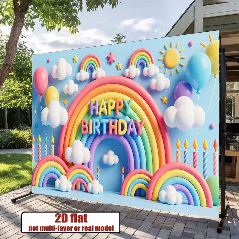 2D Blue Glitter Birthday Backdrop with Fireworks, Confetti & Cake Design 47.2x31.5inch/120*80cm
2D Blue Glitter Birthday Backdrop with Fireworks, Confetti & Cake Design 47.2x31.5inch/120*80cm