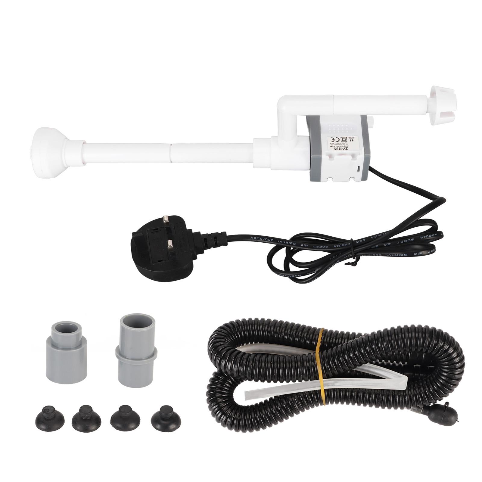 Fish Tank Filter Pump Mute Water Circulation Corrosion Pevention Aquarium Oxygen Pump for Fish UK
Fish Tank Filter Pump Mute Water Circulation Corrosion Pevention Aquarium Oxygen Pump for Fish UK
