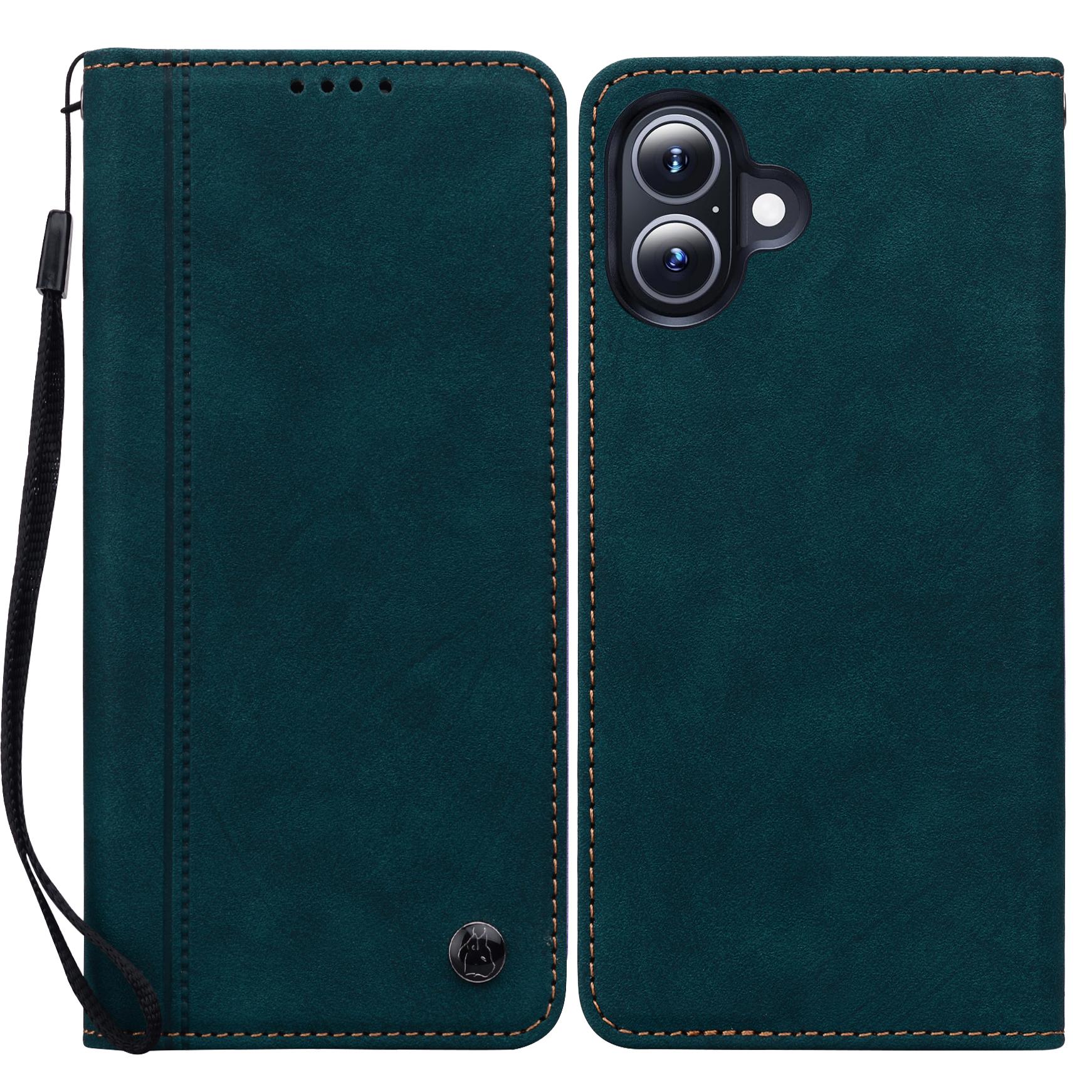 For iPhone 17 Case Lines Pattern Wallet Leather Phone Cover with Strap Green
For iPhone 17 Case Lines Pattern Wallet Leather Phone Cover with Strap Green