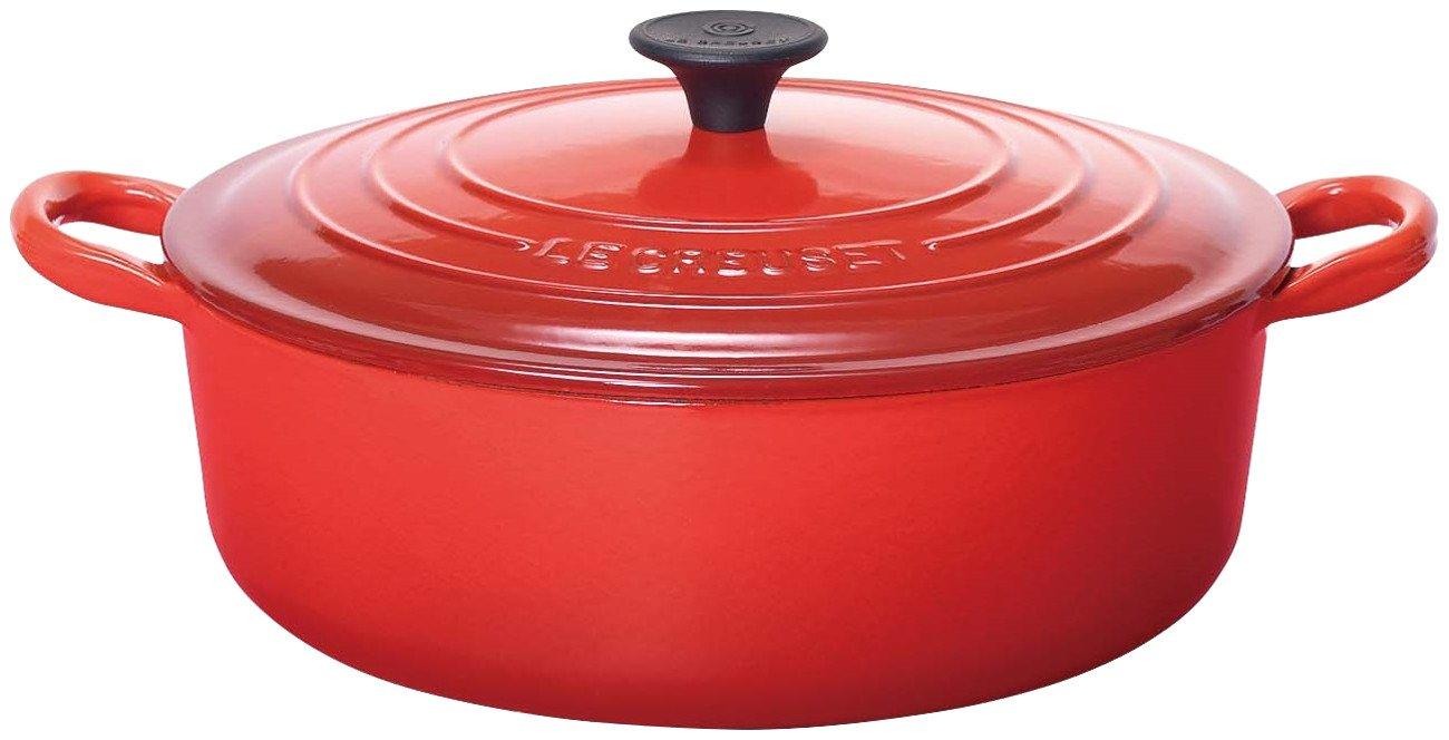 Le Creuset Cocotte Japonaise, Enamel Pot, Induction Compatible, 24cm, Cherry Red, 25052-24-06
Le Creuset Cocotte Japonaise, Enamel Pot, Induction Compatible, 24cm, Cherry Red, 25052-24-06