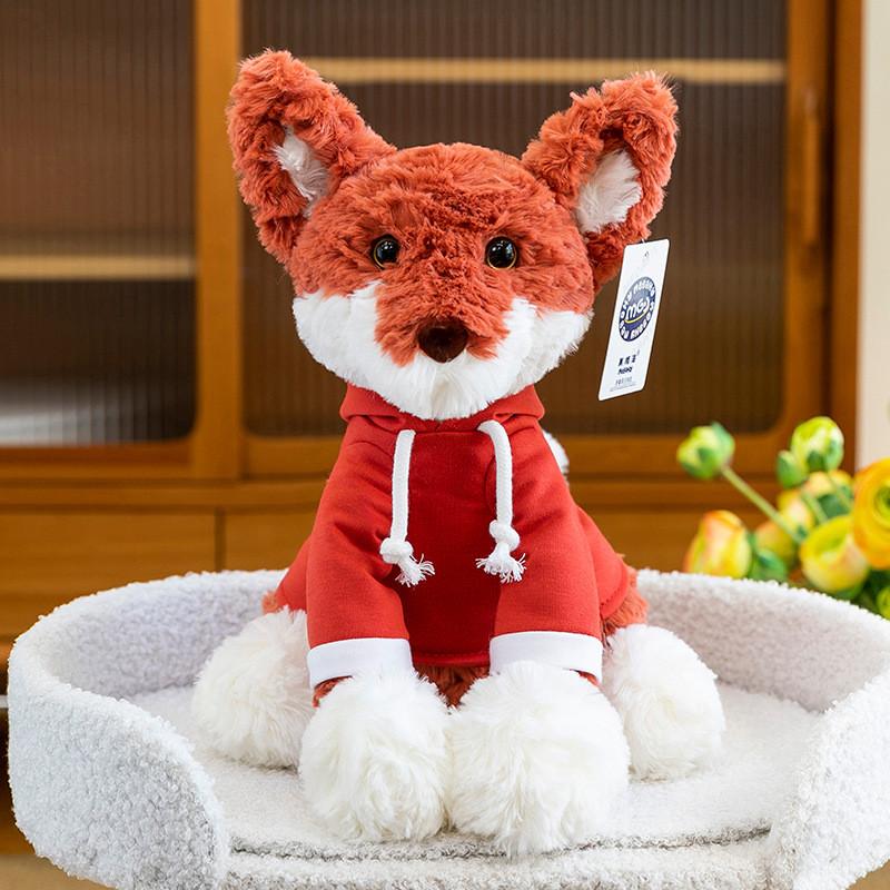Cute Plush Animal Toy With Creative Clothing And Long Fur For Kids And Collectors Fox,23cm
Cute Plush Animal Toy With Creative Clothing And Long Fur For Kids And Collectors Fox,23cm