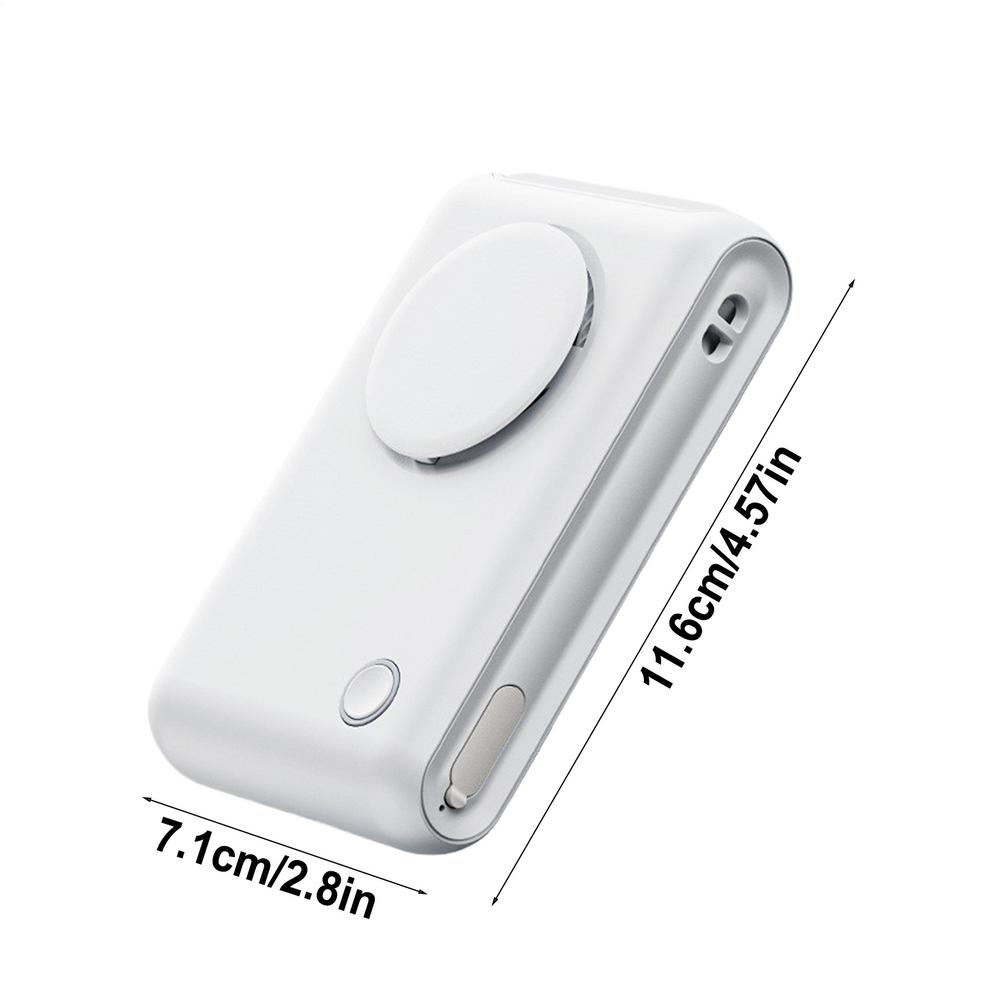 Universal Small Belt Cooling Fan 2000mAh Large-capacity Battery hangable and portable long-lasting small fan 6600 RPM Speed білий
Universal Small Belt Cooling Fan 2000mAh Large-capacity Battery hangable and portable long-lasting small fan 6600 RPM Speed білий