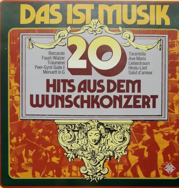 LP Record VARIOUS Das Ist Musik 20 Hits Aus Dem Wuns 622513 TELEFUNKEN 1976 Germany Classical Used
LP Record VARIOUS Das Ist Musik 20 Hits Aus Dem Wuns 622513 TELEFUNKEN 1976 Germany Classical Used