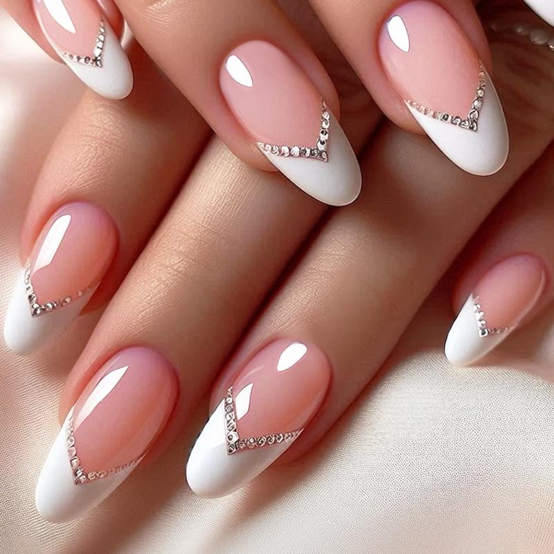 Water Drop Nail Art: Medium Long Wearable Nail Tips with European and American Style Stickers (24 Nails)
Water Drop Nail Art: Medium Long Wearable Nail Tips with European and American Style Stickers (24 Nails)