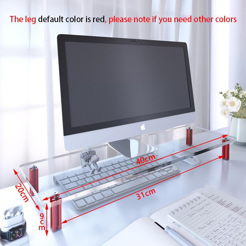 40/50cm Clear Acrylic Computer Monitor Stand Riser Multi Media Desktop Stand for Flat Screen LCD LED TV,Laptop/Notebook
40/50cm Clear Acrylic Computer Monitor Stand Riser Multi Media Desktop Stand for Flat Screen LCD LED TV,Laptop/Notebook