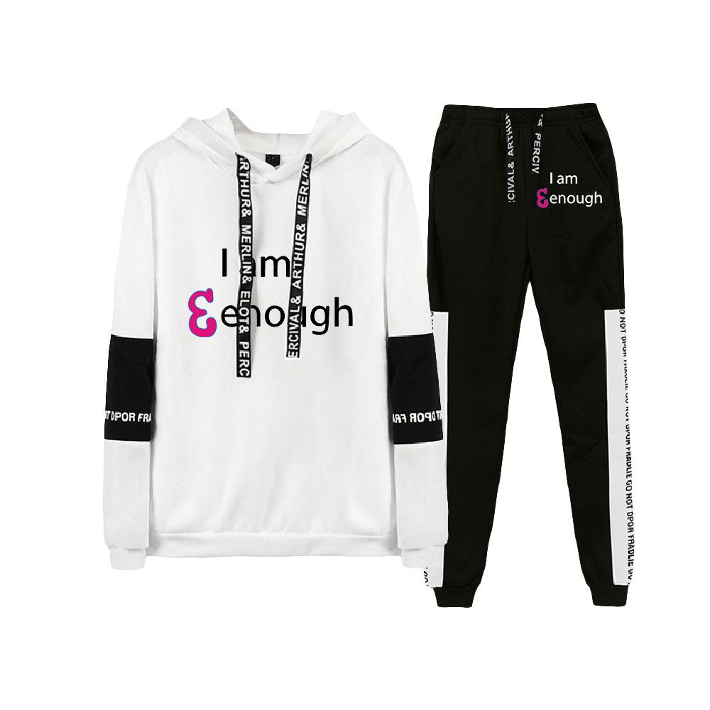 New Women Men s Fashion for Fans of Movie Barbie Athletic Sets Hoodie+Pants 2 Pieces I Am Enough Letter Print Sets Hoodies Sporting Suit Sportswear
New Women Men s Fashion for Fans of Movie Barbie Athletic Sets Hoodie+Pants 2 Pieces I Am Enough Letter Print Sets Hoodies Sporting Suit Sportswear