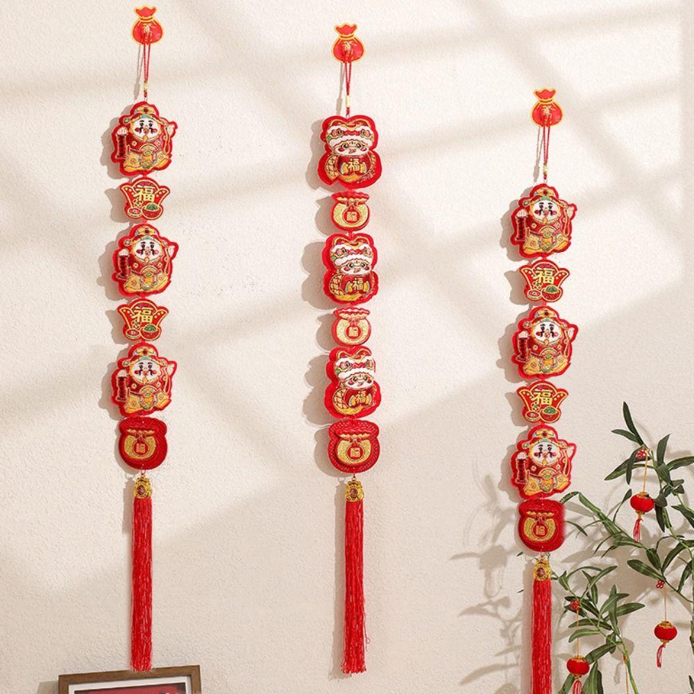 Chinese Style Blessing Pendant Traditional Wall Hanging Fu Pendant for Living Room Office Style 4
Chinese Style Blessing Pendant Traditional Wall Hanging Fu Pendant for Living Room Office Style 4