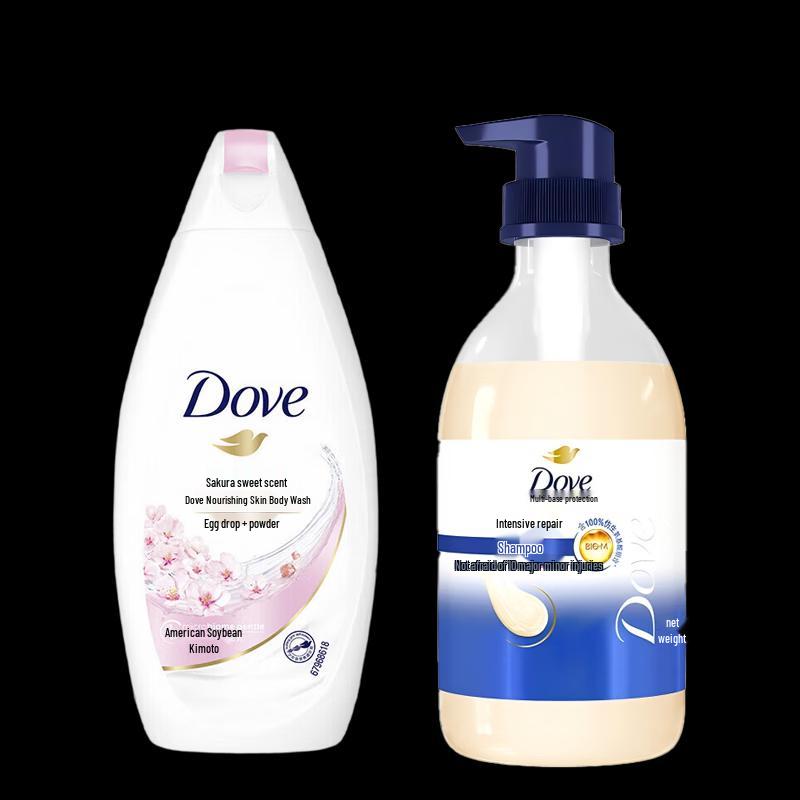 Dove Intensive Repair Shampoo & Cherry Blossom Body Wash Set
Dove Intensive Repair Shampoo & Cherry Blossom Body Wash Set