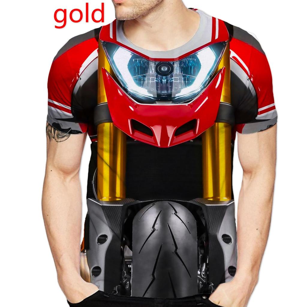3D Printing Cool Motorcycle Graphic T-shirts Casual Short Sleeve Tops Streetwear Men s Motor Racing T-shirts XS
3D Printing Cool Motorcycle Graphic T-shirts Casual Short Sleeve Tops Streetwear Men s Motor Racing T-shirts XS