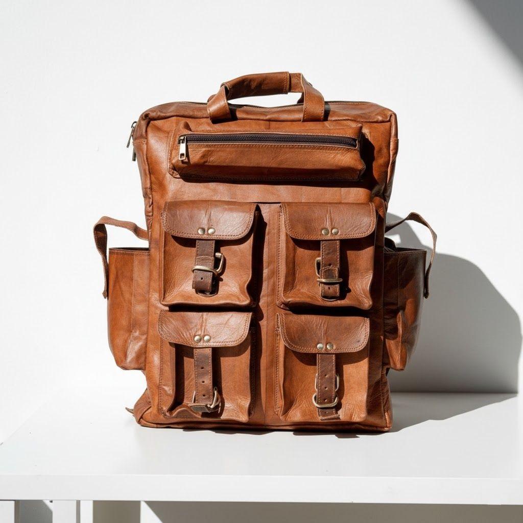 БОЛЬШОЙ дорожный рюкзак из натуральной кожи ручной работы, коричневый рюкзак, сумка для ноутбука, НОВИНКА 18 x 14 x 7 in коричневый
БОЛЬШОЙ дорожный рюкзак из натуральной кожи ручной работы, коричневый рюкзак, сумка для ноутбука, НОВИНКА 18 x 14 x 7 in коричневый