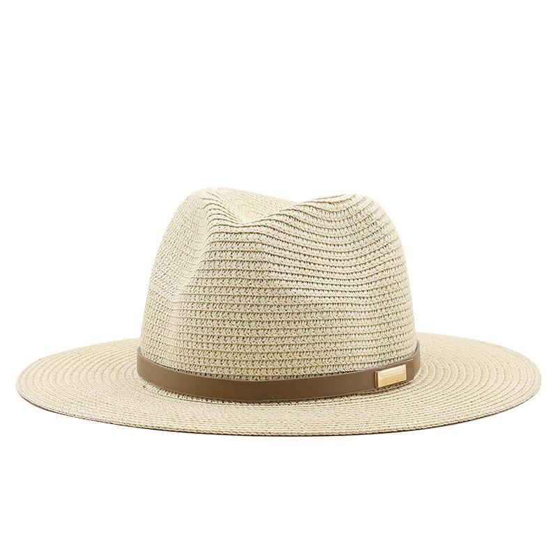 Women s popular fashion versatile big edge jazz top hat new spring and summer sunscreen shading straw hat 60CM бежевий
Women s popular fashion versatile big edge jazz top hat new spring and summer sunscreen shading straw hat 60CM бежевий
