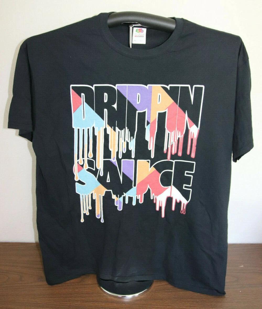 DRIPPIN SAUCE T-Shirt - XL, Black 4XL
DRIPPIN SAUCE T-Shirt - XL, Black 4XL