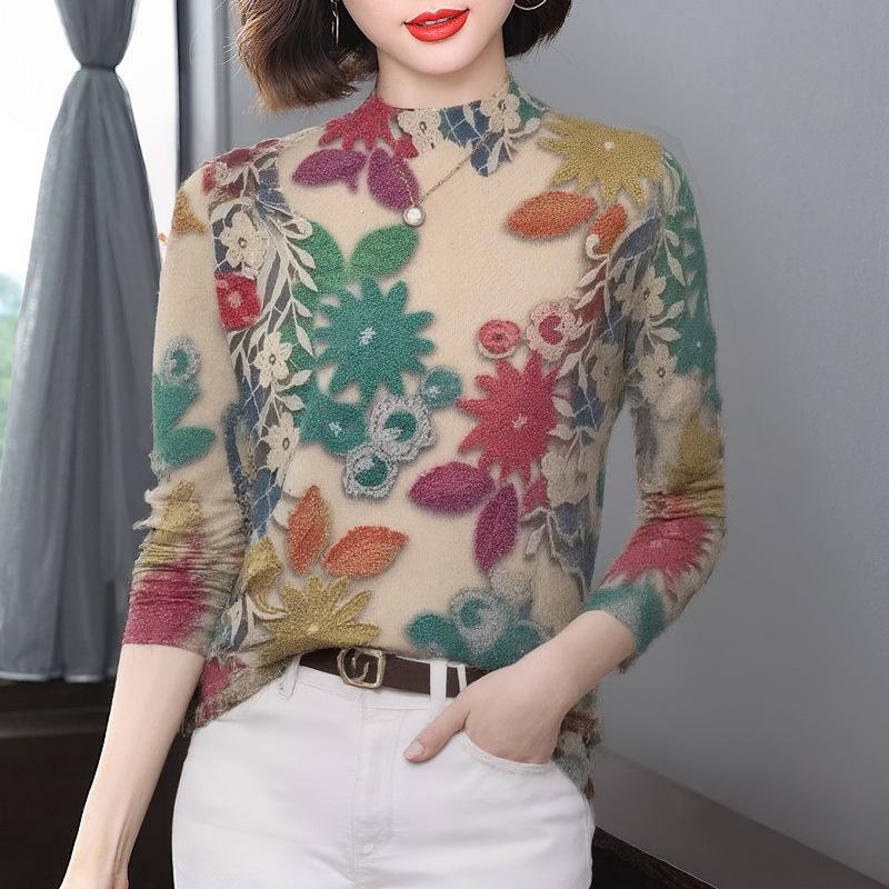 Stylish Cartoon Cat Print Long Sleeve Knit T-shirt for Women & Moms - Tummy Covering, Plus Velvet, Thickened Top 2XL
Stylish Cartoon Cat Print Long Sleeve Knit T-shirt for Women & Moms - Tummy Covering, Plus Velvet, Thickened Top 2XL