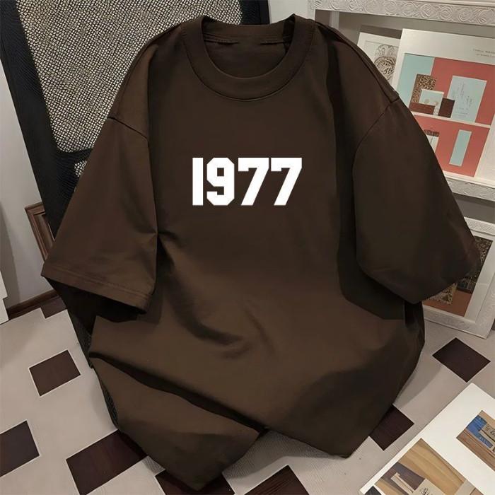 American Harajuku Retro Style 1977 Digital Printed Short Sleeved Tshirt Summer Unisex Loose Pullover Top 4XL
American Harajuku Retro Style 1977 Digital Printed Short Sleeved Tshirt Summer Unisex Loose Pullover Top 4XL