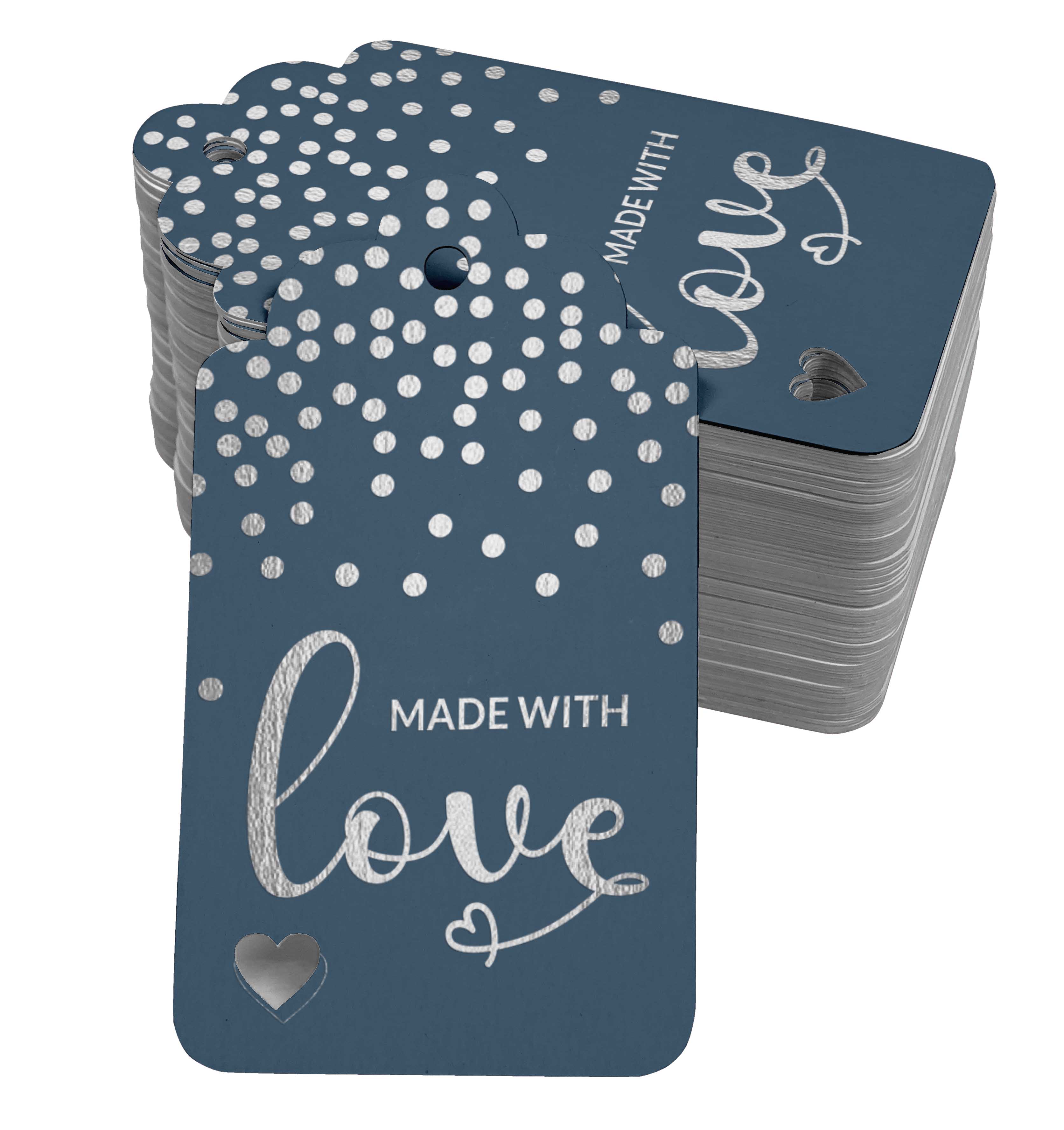 Inkdotpot Паперові бирки із золотистої фольги, зроблені з любов’ю, ярлики з текстом, 100 шт 50 Silver Foil Tags синій
Inkdotpot Паперові бирки із золотистої фольги, зроблені з любов’ю, ярлики з текстом, 100 шт 50 Silver Foil Tags синій