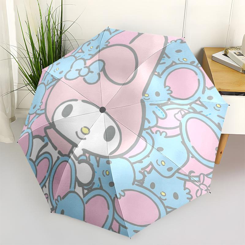 1pc My Melody Automatic Folding Umbrella - Portable 3-Fold Design with Iron Frame, Perfect for Fans, Travelers, and Daily Use.Q070
1pc My Melody Automatic Folding Umbrella - Portable 3-Fold Design with Iron Frame, Perfect for Fans, Travelers, and Daily Use.Q070