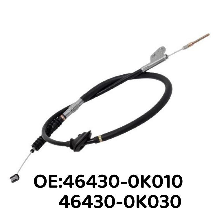 Toyota 46430-0K010: Compatible with throttle, clutch, brake, hood, fuel tank, trunk, and exterior cables. 46430-0K010, 46430-0K030
Toyota 46430-0K010: Compatible with throttle, clutch, brake, hood, fuel tank, trunk, and exterior cables. 46430-0K010, 46430-0K030