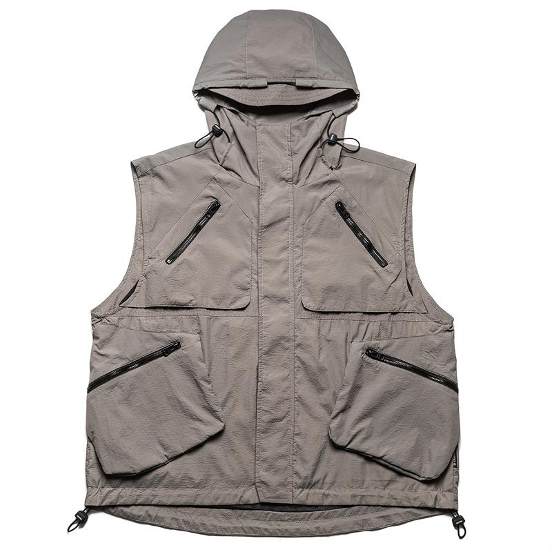 Casual Men s Summer Vest Hooded Vintage Outdoors Sleeveless Coats Men Outerwears 2XL сірий
Casual Men s Summer Vest Hooded Vintage Outdoors Sleeveless Coats Men Outerwears 2XL сірий