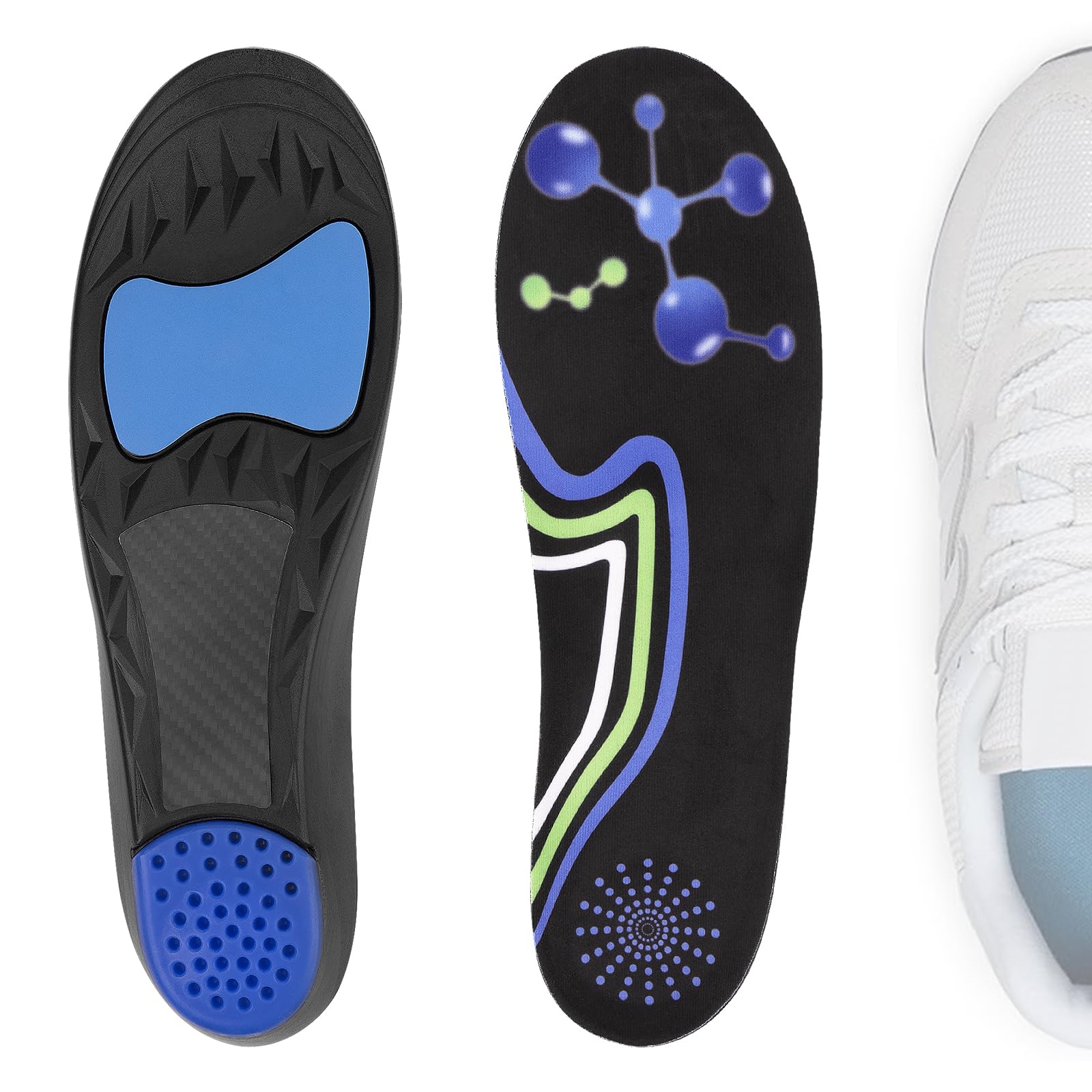 Linkidea Поддержка свода стопы 2 Сменные стельки с амортизирующей подушкой для New Balance 515 577 и 997H V1 Размер Размер Стельки, Пары,
Linkidea Поддержка свода стопы 2 Сменные стельки с амортизирующей подушкой для New Balance 515 577 и 997H V1 Размер Размер Стельки, Пары,