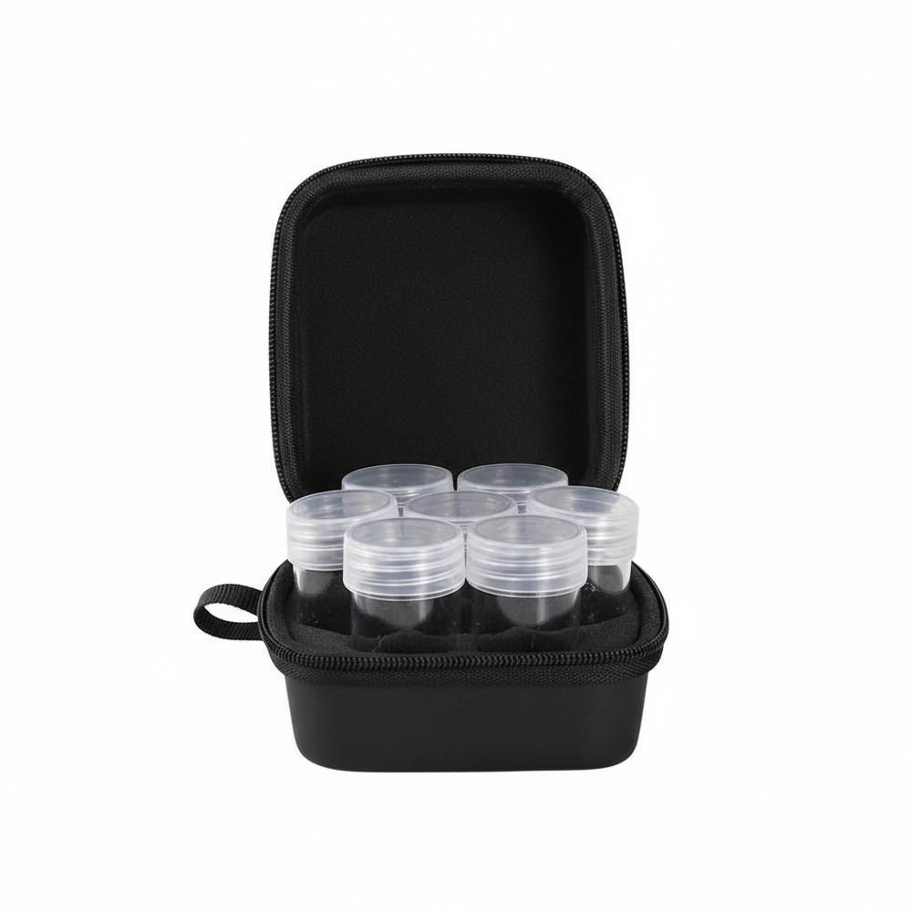 EVA Essential Oil Case Hard Shell Roller Bottle Holder Practical 7 Bottles Storage Case Travel
EVA Essential Oil Case Hard Shell Roller Bottle Holder Practical 7 Bottles Storage Case Travel