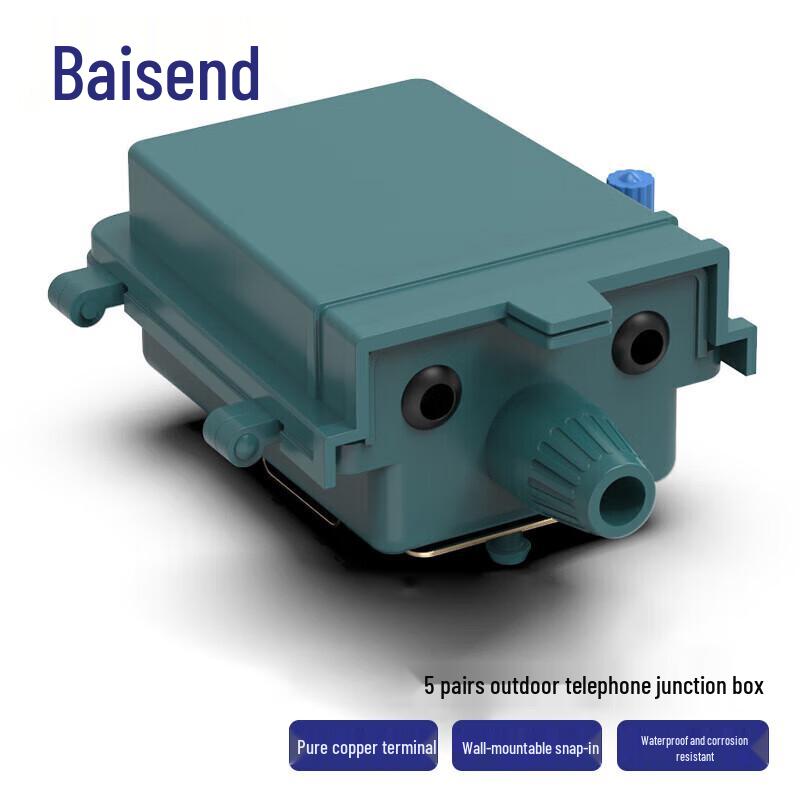 Bosende 5-Pair Outdoor Telephone Junction Box
Bosende 5-Pair Outdoor Telephone Junction Box