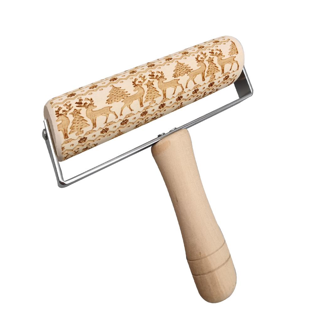 Snowflake Rolling Pins Easy To Clean And Safe For Every Kitchen Christmas Wooden Rolling Pins Wood Embossed Rolling Pin, christmas trees
Snowflake Rolling Pins Easy To Clean And Safe For Every Kitchen Christmas Wooden Rolling Pins Wood Embossed Rolling Pin, christmas trees