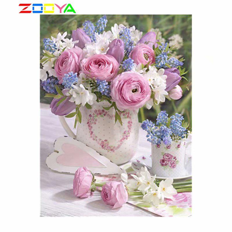 ZOOYA 5D DIY Алмазная картина Цветок Наборы для вышивки крестиком Алмазная вышивка Роза Полный квадратный дрель Алмазная мозаика Домашний декор
ZOOYA 5D DIY Алмазная картина Цветок Наборы для вышивки крестиком Алмазная вышивка Роза Полный квадратный дрель Алмазная мозаика Домашний декор