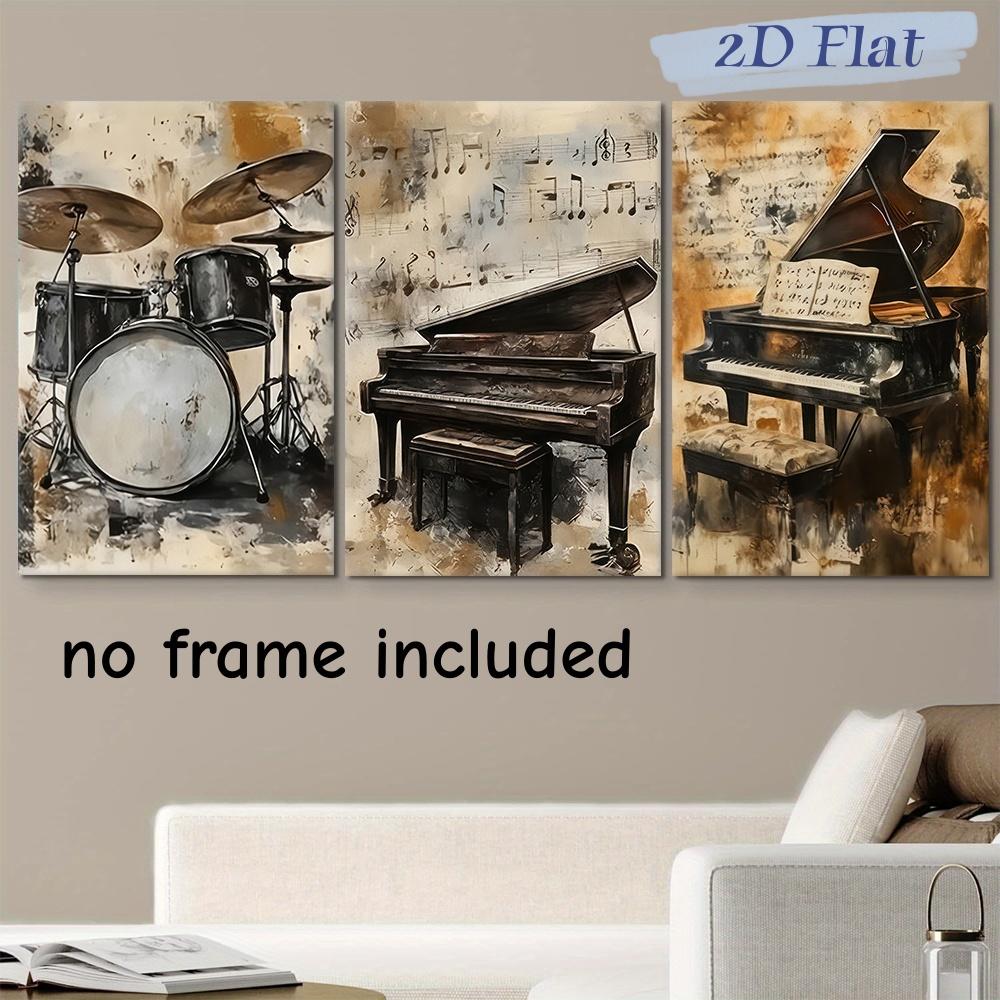 3-piece set of modern minimalist style drum art canvas painting frameless decoration hanging painting living room study music th (as the picture,20x30cm-3pcs)
3-piece set of modern minimalist style drum art canvas painting frameless decoration hanging painting living room study music th (as the picture,20x30cm-3pcs)