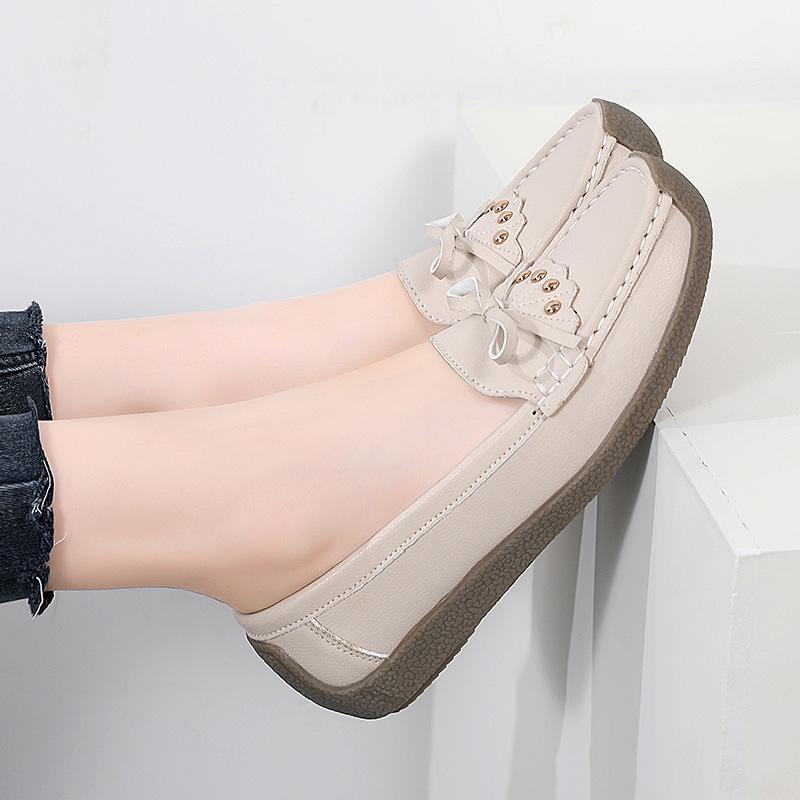 One-pedal bow shoes, genuine leather Doudou shoes, women s flat-soled single shoes, comfortable and versatile mother shoes, beef tendon soles 35 чорний
One-pedal bow shoes, genuine leather Doudou shoes, women s flat-soled single shoes, comfortable and versatile mother shoes, beef tendon soles 35 чорний