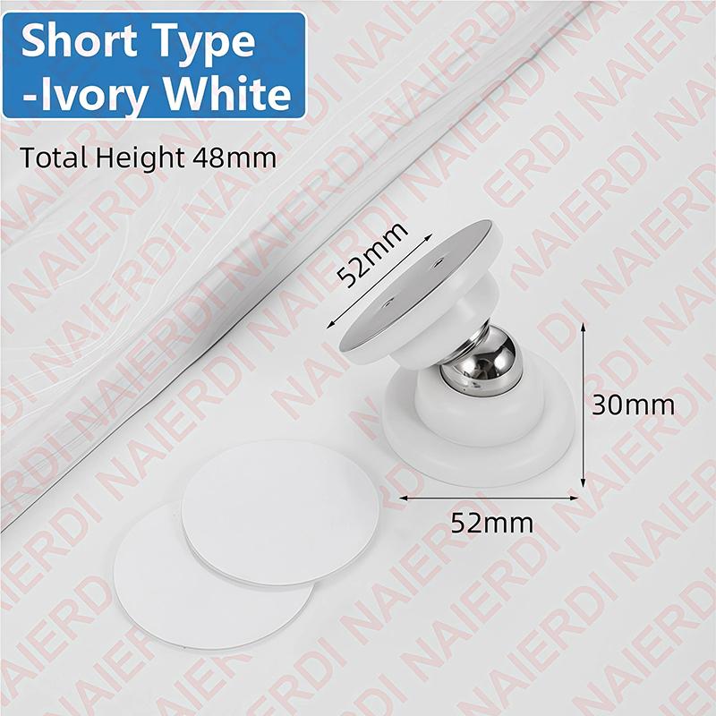 NAIERDI No-drill Silicone Door Stop Strong Magnetic Door Stopper Buffer Anti Collision Silent Door Holder for Home Bedroom
NAIERDI No-drill Silicone Door Stop Strong Magnetic Door Stopper Buffer Anti Collision Silent Door Holder for Home Bedroom