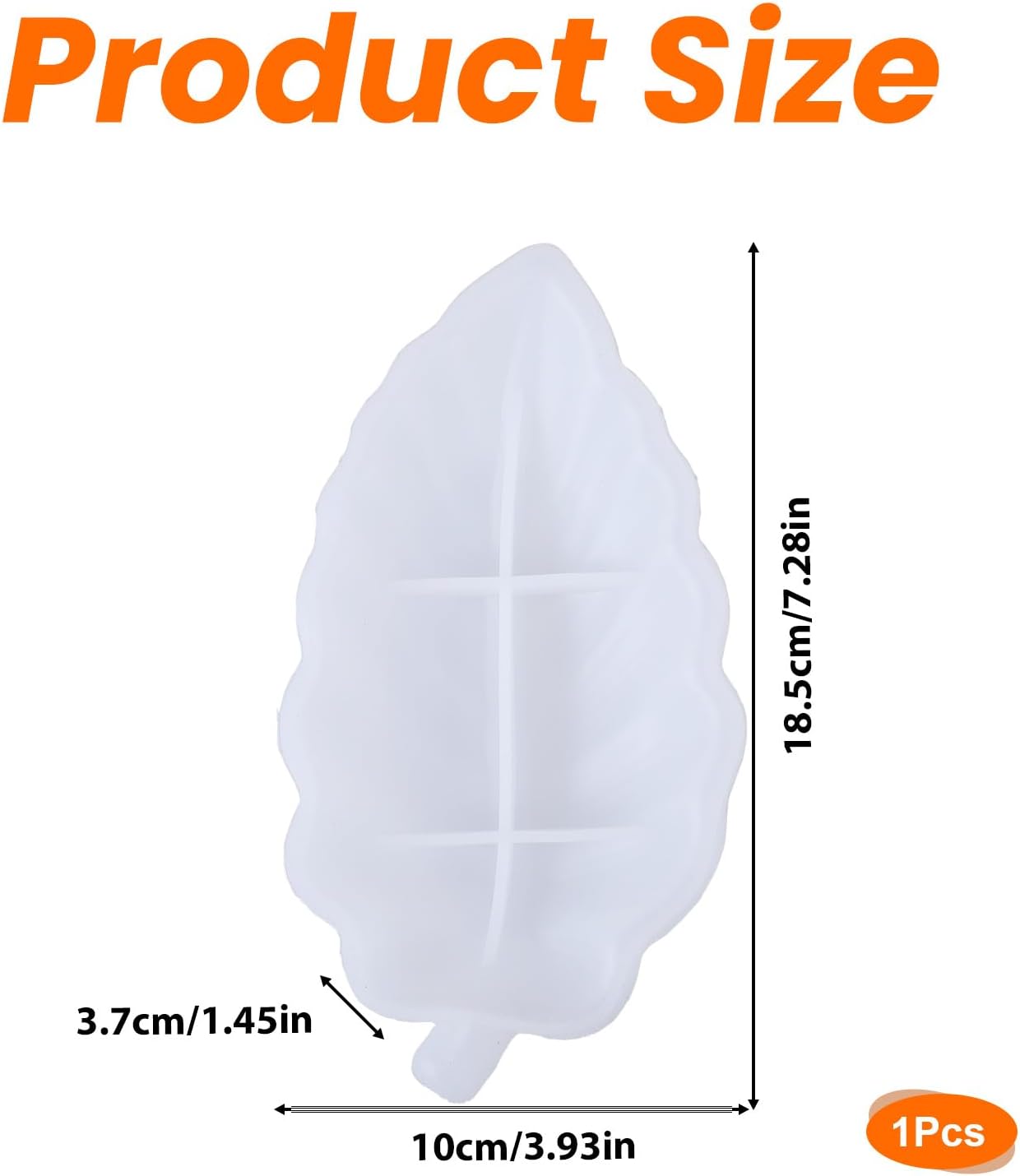 Reusable Leaf-Shaped Silicone Mold Resin Tray Jewelry Making DIY Crafting Tool for Epoxy Art Home Decor Jewelry Storage
Reusable Leaf-Shaped Silicone Mold Resin Tray Jewelry Making DIY Crafting Tool for Epoxy Art Home Decor Jewelry Storage