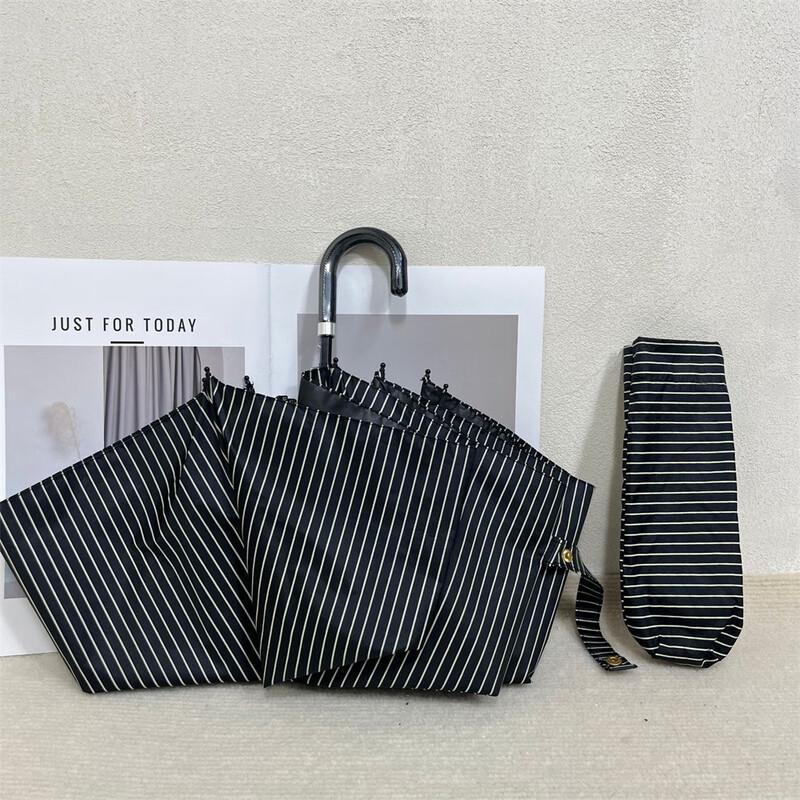 OIMG Semi-Automatic 3-Fold Portable Striped Umbrella
OIMG Semi-Automatic 3-Fold Portable Striped Umbrella