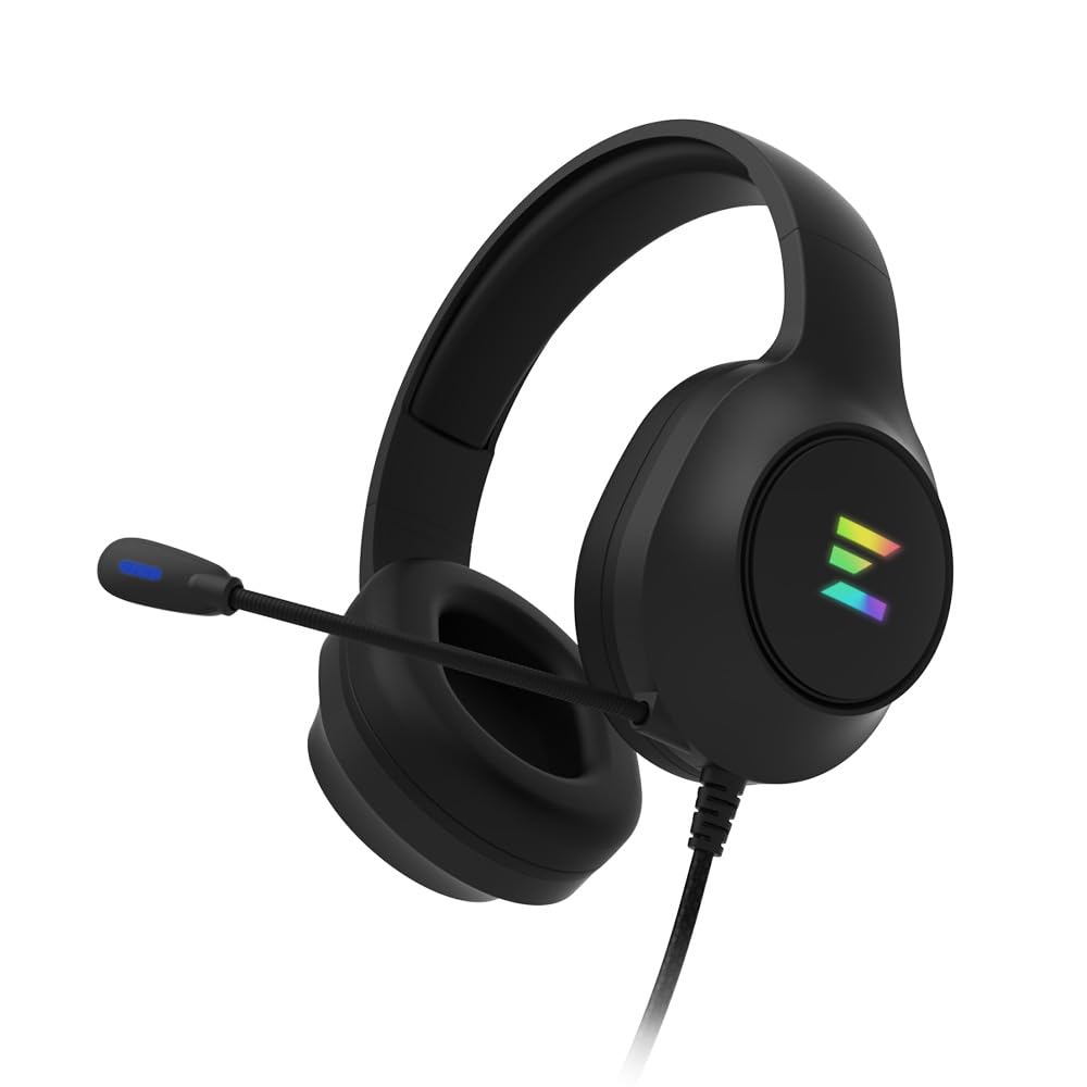 ZALMAN Virtual Surround Compatible USB Connection Gaming Headset Black BK SP1062 7.1ch ZM-HPS310
ZALMAN Virtual Surround Compatible USB Connection Gaming Headset Black BK SP1062 7.1ch ZM-HPS310