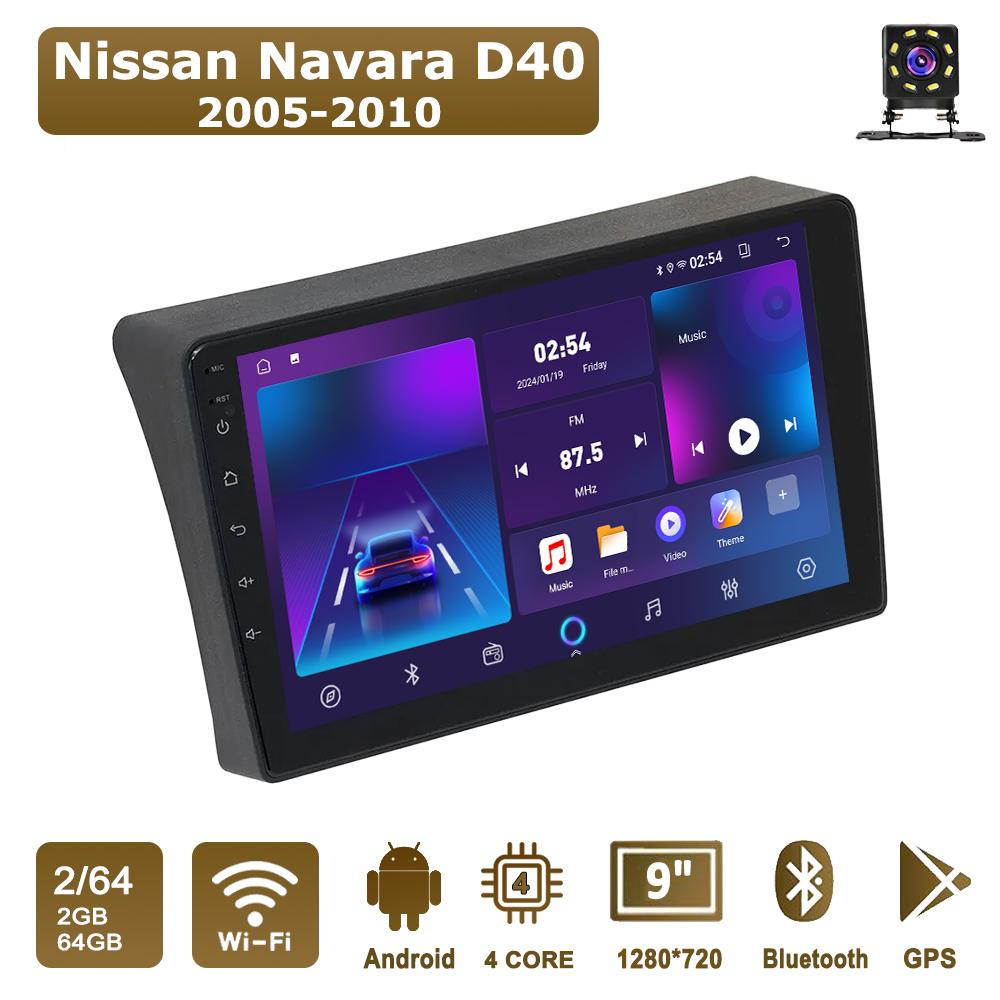 Android Car-Play Car Radio For Nissan Navara D40 2005-2010 Multimedia Player Head Unit Stereo GPS Navigation BT WIFI,2+64GB чорний
Android Car-Play Car Radio For Nissan Navara D40 2005-2010 Multimedia Player Head Unit Stereo GPS Navigation BT WIFI,2+64GB чорний