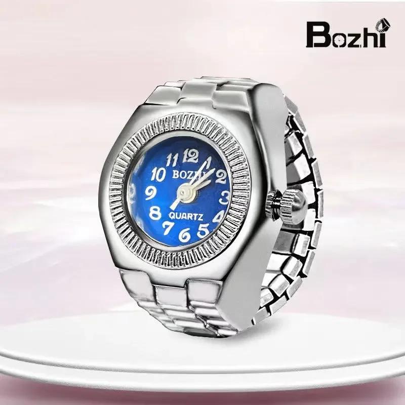 Vintage Punk Quartz Finger Watch Ring for Women Men Couple Rings Digital Watches Elastic Stretchy Finger Band Ring Jewelry Clock
Vintage Punk Quartz Finger Watch Ring for Women Men Couple Rings Digital Watches Elastic Stretchy Finger Band Ring Jewelry Clock
