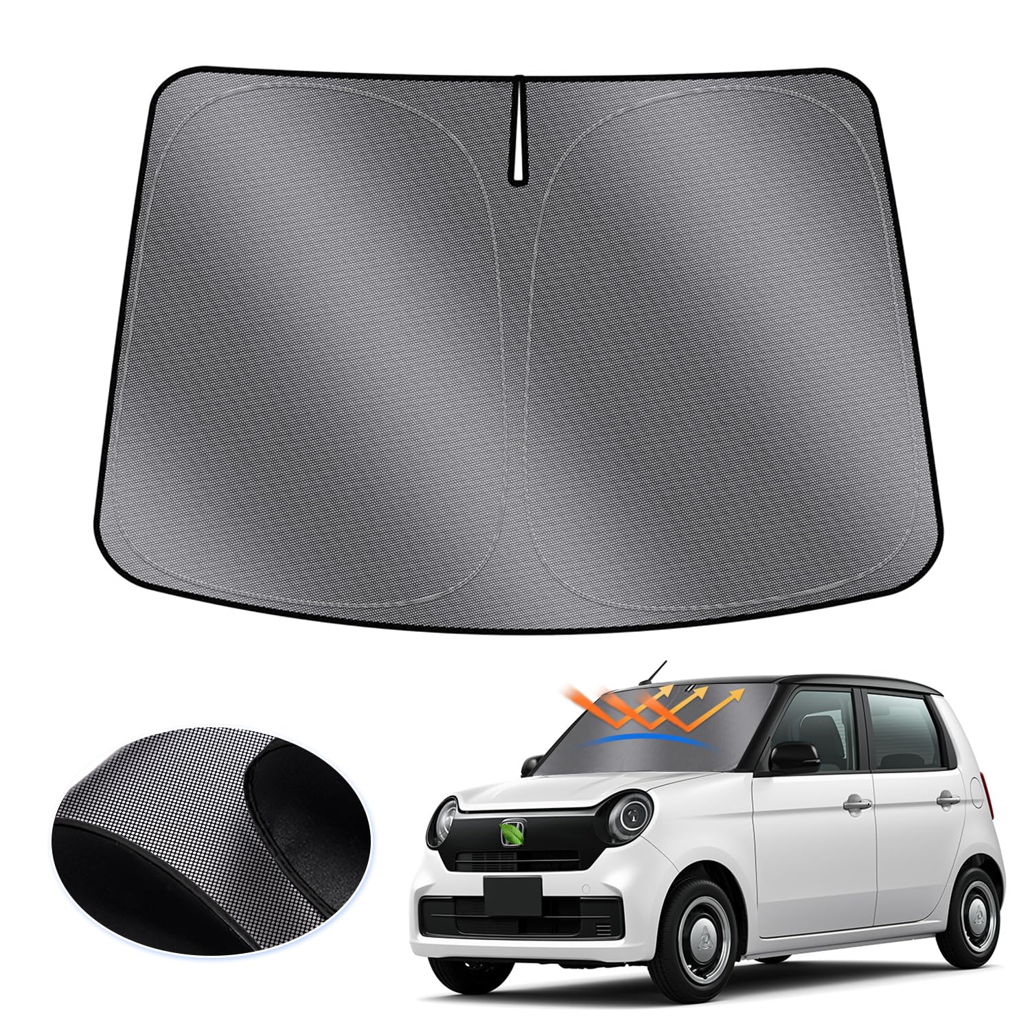 LIMSTYLE Honda Windshield 2nd Generation Light Heat Shade Sun UV Car Polka Dot Storage Bag Interior Easy Direct from the Manufacturer N-ONE JG3/JG4
LIMSTYLE Honda Windshield 2nd Generation Light Heat Shade Sun UV Car Polka Dot Storage Bag Interior Easy Direct from the Manufacturer N-ONE JG3/JG4