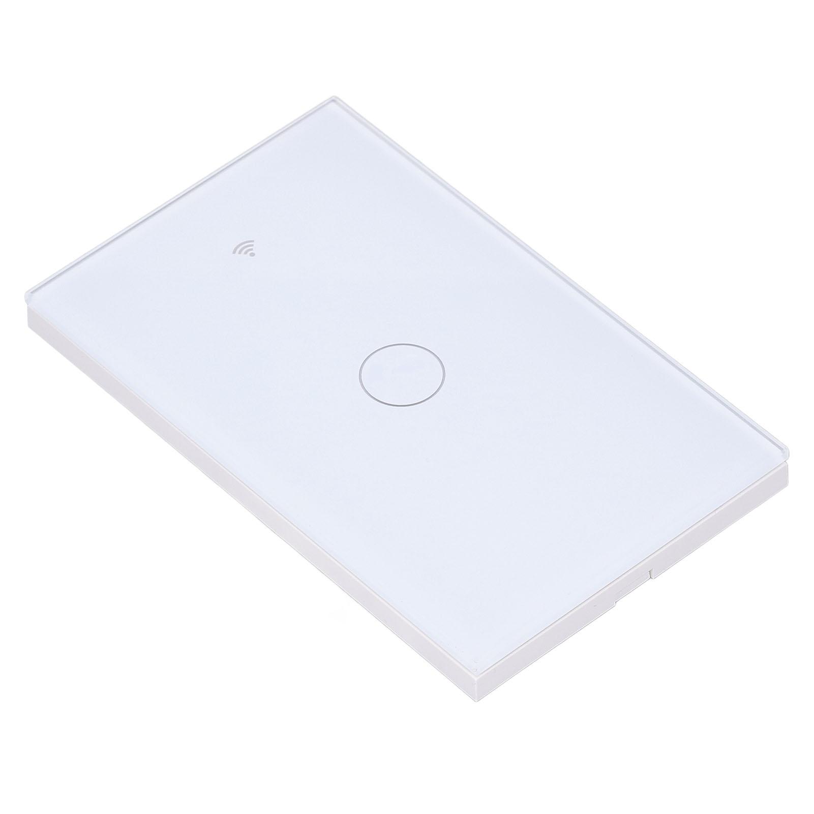 Touch Smart Switch Wall Mounted 10A Tempered Glass Panel Intelligent WiFi Touch Switch for Home 90‑250V
Touch Smart Switch Wall Mounted 10A Tempered Glass Panel Intelligent WiFi Touch Switch for Home 90‑250V