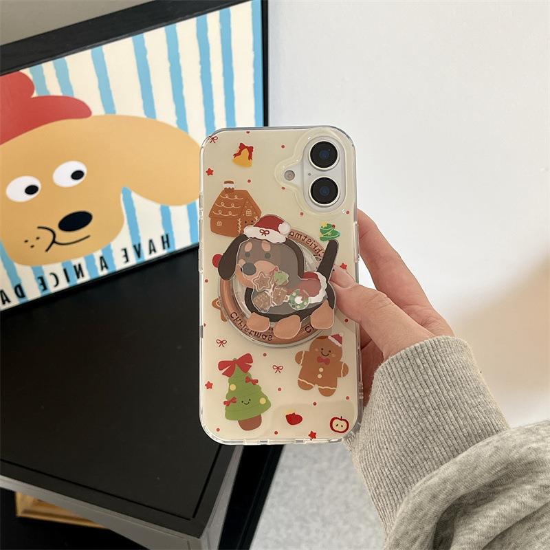 Christmas Tree Gingerbread Man MagSafe Phone Holder - Strong Magnetic Grip
Christmas Tree Gingerbread Man MagSafe Phone Holder - Strong Magnetic Grip