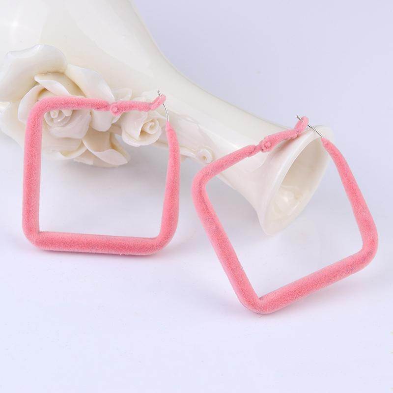 2021 Trendy Exaggerated Candy Color Fluff Big Square Matte Irregular Geometric Hoop Earrings for Women Winter Jewelry
2021 Trendy Exaggerated Candy Color Fluff Big Square Matte Irregular Geometric Hoop Earrings for Women Winter Jewelry