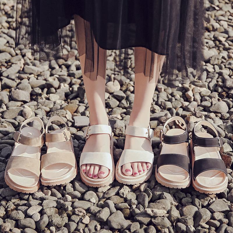 Perennial one-button sandals women s summer new thick-soled beach shoes casual flat-soled Velcro women s shoes batch 35
Perennial one-button sandals women s summer new thick-soled beach shoes casual flat-soled Velcro women s shoes batch 35