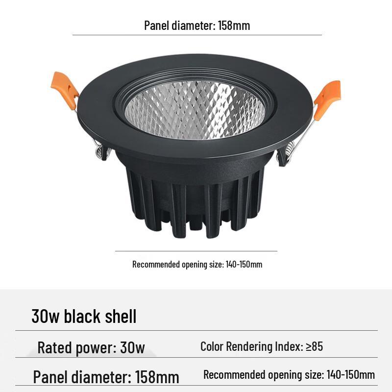 Oenyled COB LED Ceiling Spotlight, 30W
Oenyled COB LED Ceiling Spotlight, 30W