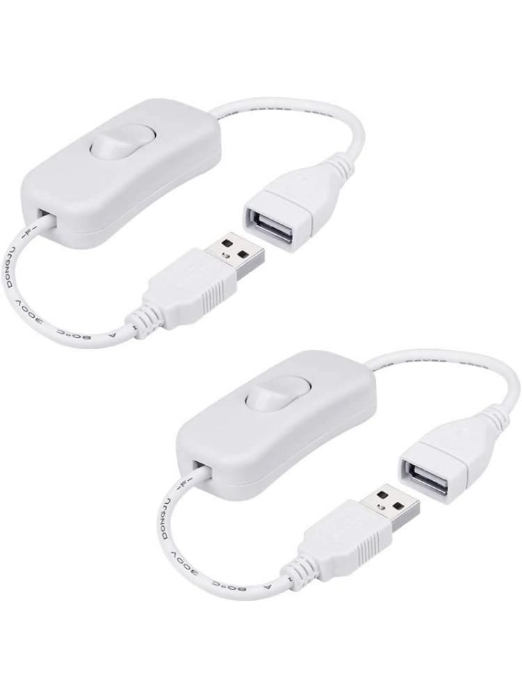 2 шт. USB-кабель від штекера до гнізда з перемикачем Увімк/Вимк, USB-подовжувач з проміжним перемикачем-гойдалкою для світлодіодної настільної лампи, світлодіодної стрічки, вимикача світла 5V&USB plug
2 шт. USB-кабель від штекера до гнізда з перемикачем Увімк/Вимк, USB-подовжувач з проміжним перемикачем-гойдалкою для світлодіодної настільної лампи, світлодіодної стрічки, вимикача світла 5V&USB plug