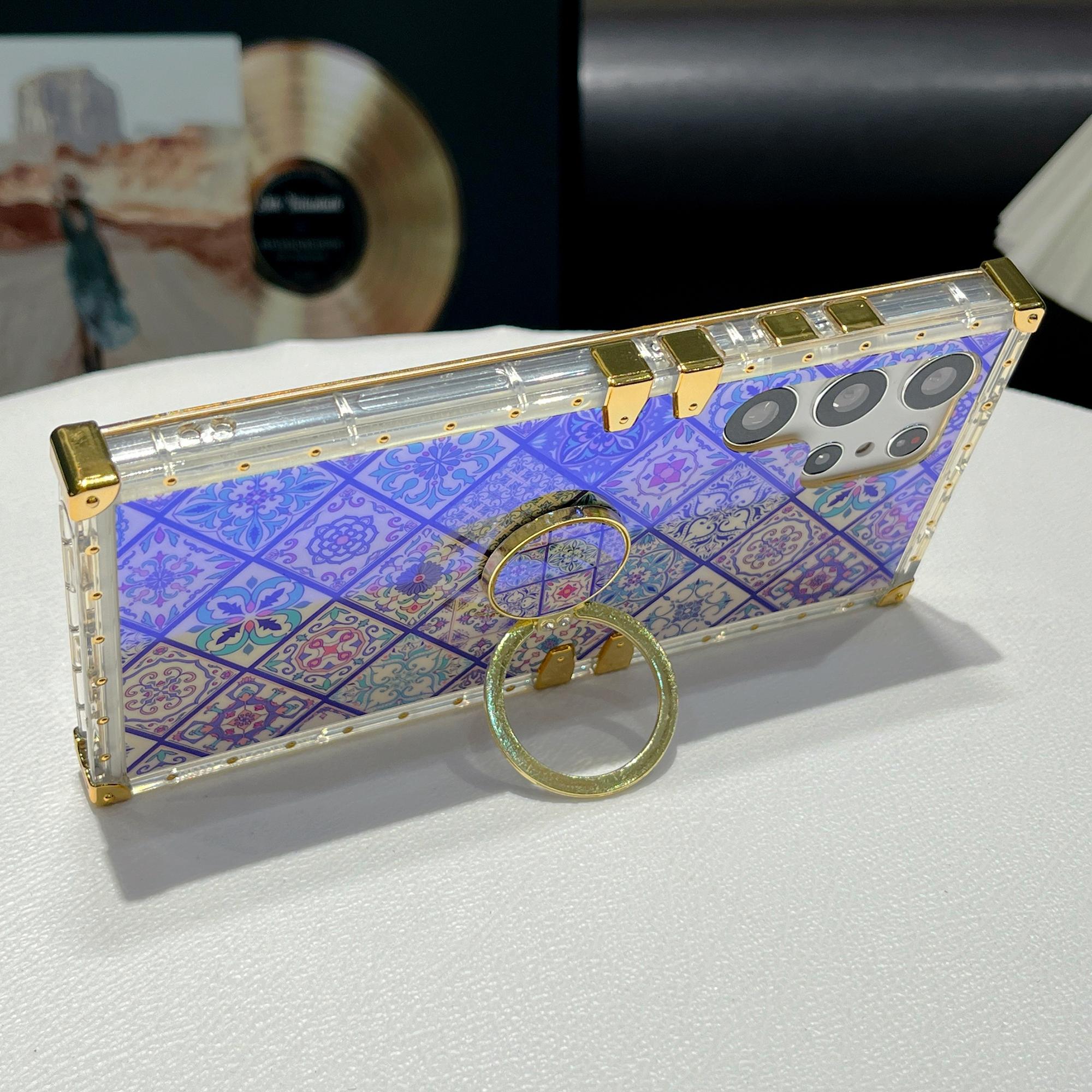 For Samsung Galaxy S25 Ultra Case Ethnic Style Pattern Electroplating TPU+PC Phone Cover with Kickstand Type B
For Samsung Galaxy S25 Ultra Case Ethnic Style Pattern Electroplating TPU+PC Phone Cover with Kickstand Type B