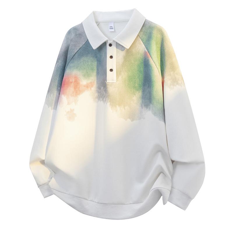 Men s Retro Tie-Dye Lapel Hoodie: Trendy Long-Sleeve Top for Spring/Autumn L (52.5-60 kg) білий
Men s Retro Tie-Dye Lapel Hoodie: Trendy Long-Sleeve Top for Spring/Autumn L (52.5-60 kg) білий